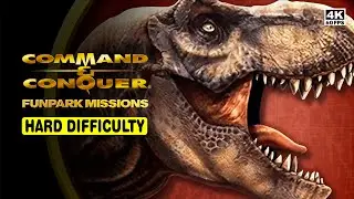 COMMAND & CONQUER REMASTERED &bull; FUNPARK DINOSAUR CAMPAIGN &bull; HARD DIFFICULTY &bull; 4K