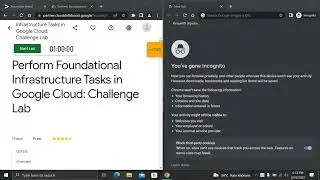 Perform Foundational Infrastructure Tasks in Google Cloud Challenge Lab