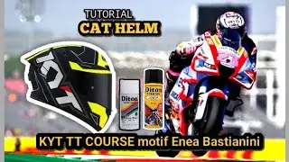 Tutorial repaint helm KYT TT Course motif Enea Bastianini