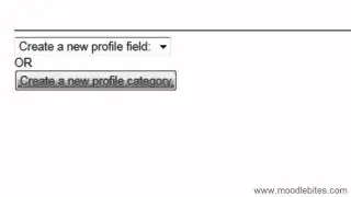 Moodle 2 Administration Custom Profile Fields