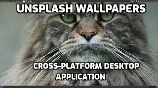 Unsplash Wallpapers - A Cross-Platform Desktop Application