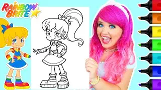 Coloring Rainbow Brite 🌈 | Prismacolor Paint Markers