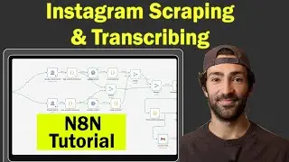 Scrape Instagram with Apify & Transcribe Videos Using AssemblyAI (N8N Tutorial)