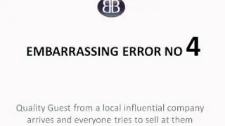 Business for Breakfast 5 Embarrasing errors to watch out for - BforB