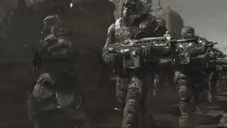 Gears Of War Custom Figures Variant Cog Soldiers.