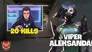 How Aleksandar Controls the Map: Radiant Viper Strategy and MVP Execution