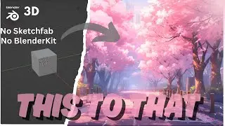 Why Blender is the BEST Tool for Making Anime Sakura Scenes