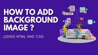 How To Add a  Background In Website Header Using HTML And CSS