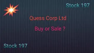 Quess Corp Ltd, Buy or Sale ?