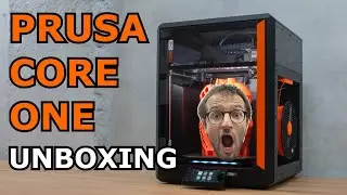 PRUSA CORE ONE: Unboxing & First Print Experience Like You Are Here!