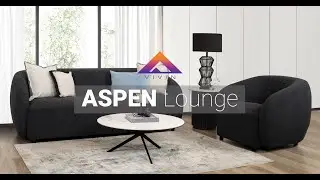 Aspen Lounge | Boucle Fabric | Vivin Imports #furniture