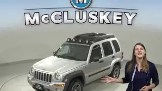 A15916QT Used 2004 Jeep Liberty Renegade 4WD Silver SUV Test Drive, Review, For Sale -