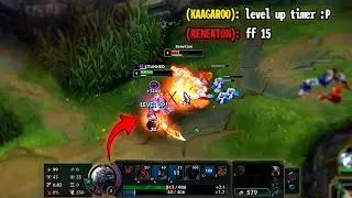 LEVEL UP TIMER 🤪🤪 - Trundle vs. Renekton