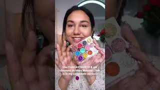 299₹ Glitter Eyeshadow Palette #shorts #marscosmetics