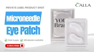 Private Label Microneedle Eye Patch Manufacturer | CALLA OEM/ODM Service