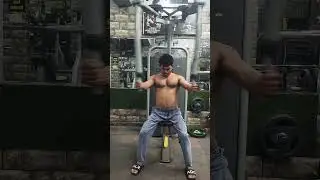 chest workout😀    #butterfly #chest #chestburster