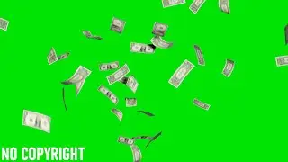 US Dollar Green Screen No Copyright || Money Green Screen || Mondal Green Screen