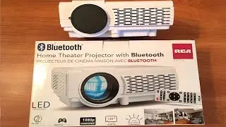 Обзор проектора RCA Home Theater 1080p с Bluetooth, 2000 люмен