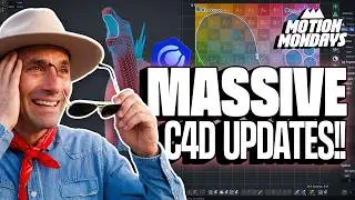 50,000 Shaders in After Effects + C4D's UV Editor Gets a Full Rebuild | Motion Mondays