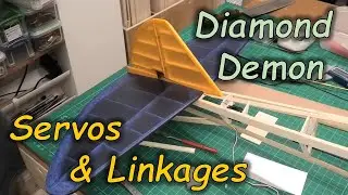 49-дюймовый двигатель Diamond Demon и Bantam 19 Spark &mdash; Часть 13: Сервоприводы и тяги управления ...