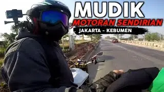 Mudik Lebaran Motoran Sendirian Jakarta - Kebumen Via Pantura | Motovlog Mudik