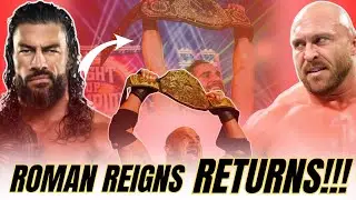 ROMAN REIGN RETURN Revealed? Goldberg's future, Ryback Responds & Night of Champions Odds