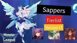 Monster Super League - Sappers Tierlist Version 1.1!