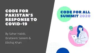 Code for Pakistan&rsquo;s Response to COVID-19