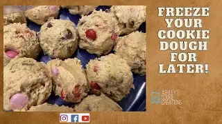 How To Freeze Cookie Dough!