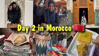 Marrakech Day 2 🇲🇦 2025 ! Exploring the Medina & Madrasa Ben Yousef | কি একটি অসাধারণ অভিজ্ঞতা