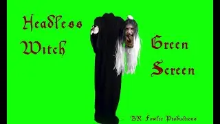 Headless Witch Demon - Green Screen effects