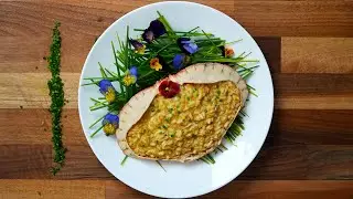 Dressed Crab Risotto - Creamy Texture Without Butter, Cream, or Cheese!