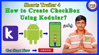 How to Create CheckBox Using Kodular? | Short Tutorial | Kodular Tutorial | Episode 2 | #Kodular