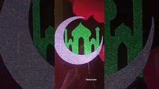 Eid decor diy / eid craft / eid decoration idea / handmade eid wall decor #eidcraft #eiddecor