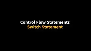 Java tutorial for beginners || Control Flow Statements in Java Part - 4 || Switch Statement