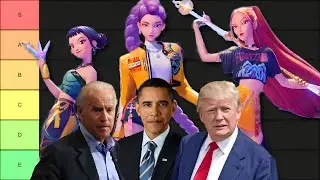 US Presidents Rank K-pop Demon Hunters Songs (Tier List)