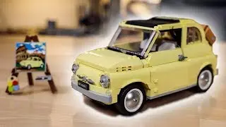 LEGO Fiat 500 Creator Expert ОБЗОР - 10271