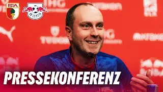 Pressekonferenz vor FC Augsburg - RB Leipzig | Bundesliga