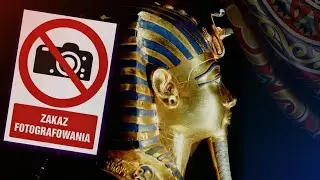 W EGIPCIE: NO PHOTOS! - Maska Faraona...