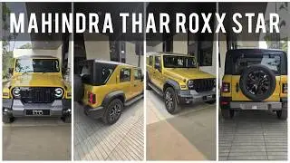 Mahindra Thar Roxx Star Edition - вариант с оптимальным соотношением цены и качества