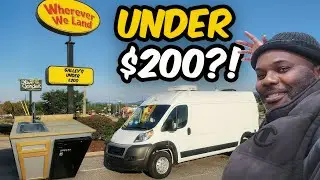 Luxury DIY Van Kitchen Galley for Under $200 | Budget Camper Van Build
