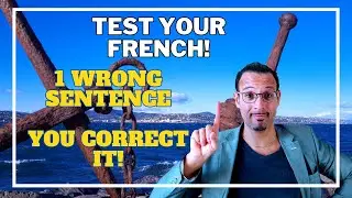 Can you correct a simple sentence in French ? Let's see !