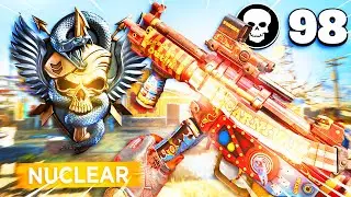 98 Kill Nuclear With The MP5 Carnival Prize Blueprint(Black Ops Cold War)