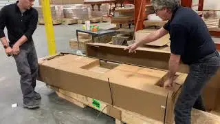 Unpacking A Shuffleboard Table Getting Ready to set up