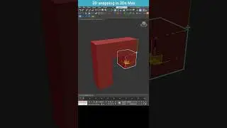Mastering 3D Snapping in 3ds Max: Quick Tutorial #shorts  #3dsmax #snapping