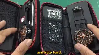 Quike check real Luminox colormark in 5 places!!! (ENG SUB)