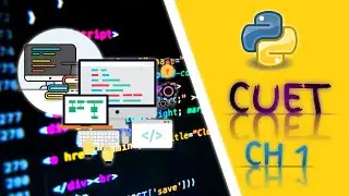 CUET CS PREPARATION | CH 1 | YourCode #cuet #cuet2022 #python #pythonprogramming #sumitaarora