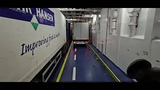 &Icirc;mbarcare pe feribotul Rostock - Gedser