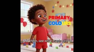 Happy Primary Colours Song | Kids Learning Through Music #toddlerlearning #kidseducatio #africa