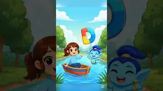 🅳 D for Dolphin 🐬 & Duck 🦆 | Learn ABC with Jia & Jinni 🎈